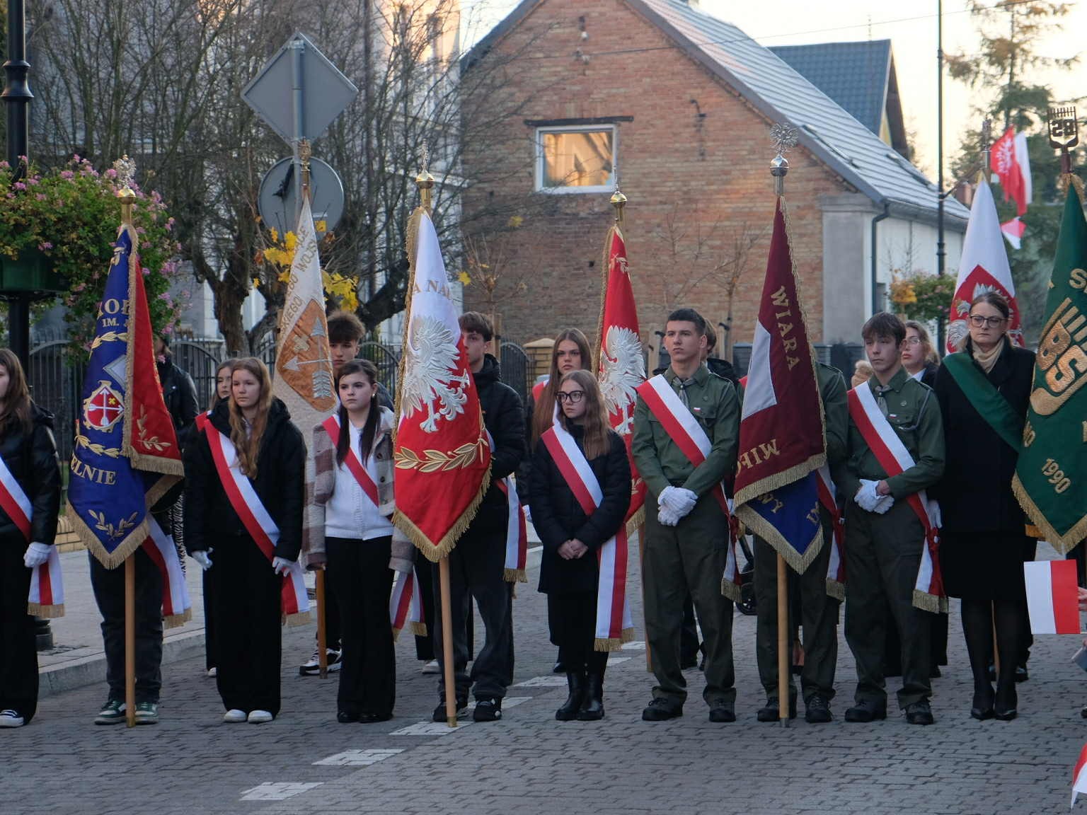 Uroczystość upamiętniająca bohaterów wolności w Strzelnie