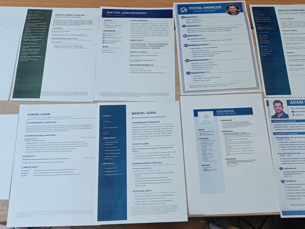 Wychowankowie tworzą profesjonalne CV – praktyczne warsztaty z doradztwa zawodowego